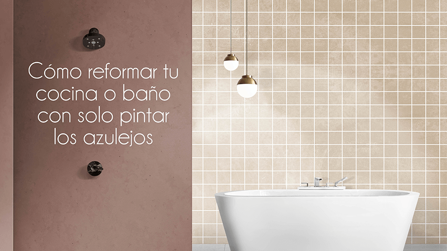 Reformar cocinas y baños pintando azulejos